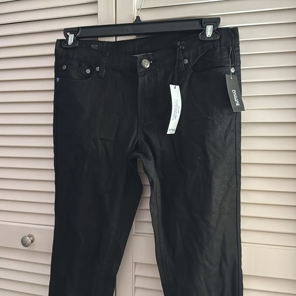 Buffalo Mid Rise Felow Stretch Skinny Black Rinse NWT Pants Luxury/Designer - Picture 8 of 8